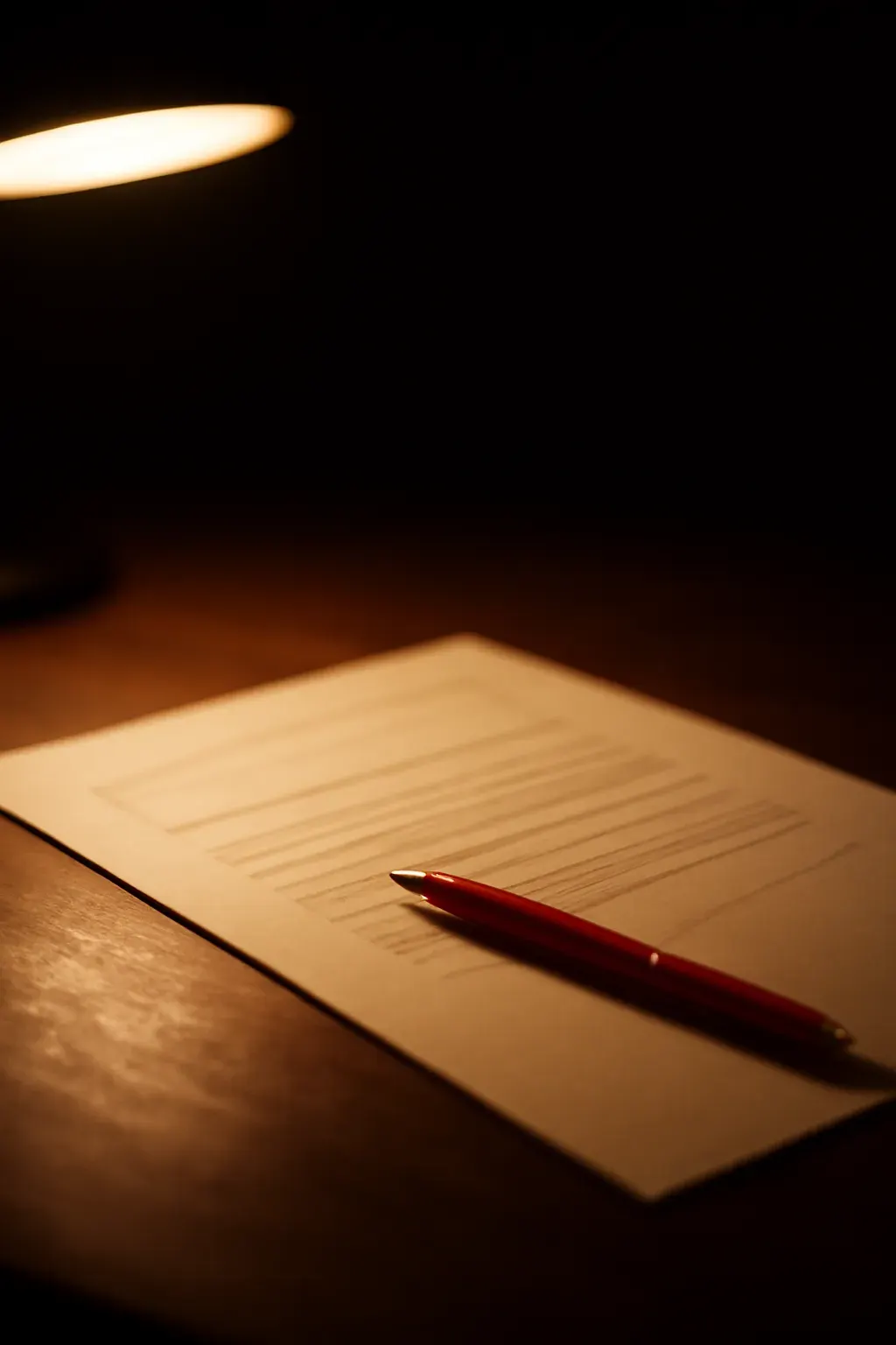 A marked-up printed document related to Certified Document Translation